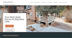 Desktop Screenshot of bigbearlakelodgings.com